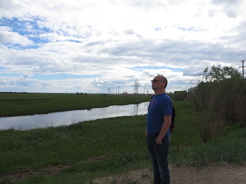 Mike ponders where the mammoths may be to, Yakutsk